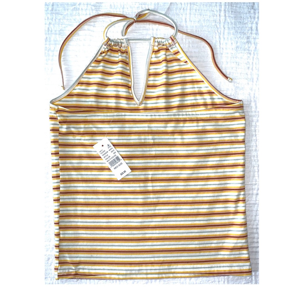 PacSun Me to We Striped Halter Top